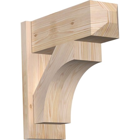 Ekena Millwork Westlake Smooth Craftsman Outlooker, Douglas Fir, 7 1/2"W x 20"D x 20"H OUT08X20X20WTL04SDF